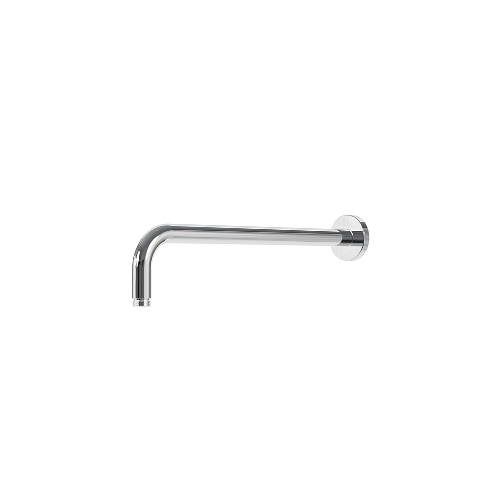 Aquabrass Xpress ABSCXPR61PC Xpr61 15'' Wall Shower Arm with Round Flange - Polished Chrome