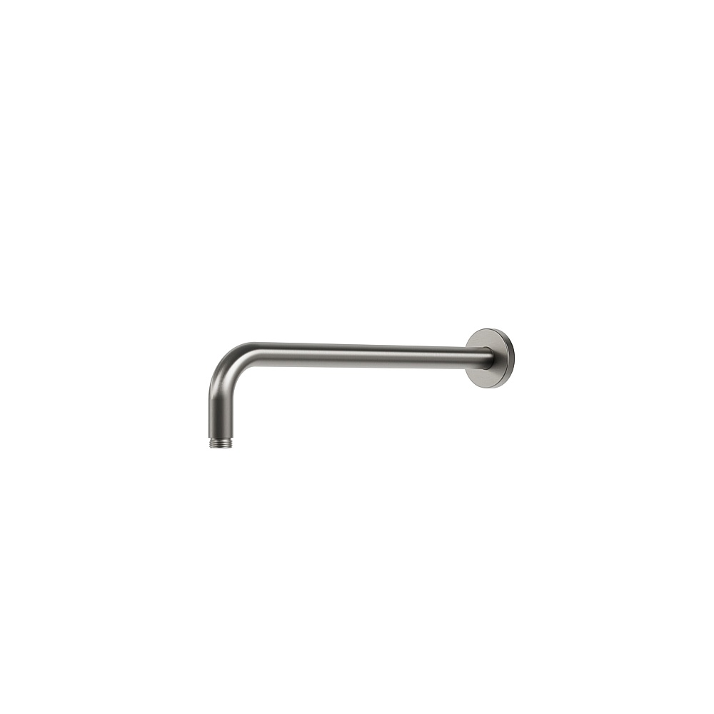 Aquabrass Xpress ABSCXPR61BNVD Xpr61 15'' Wall Shower Arm with Round Flange - Brushed Nickel PVD
