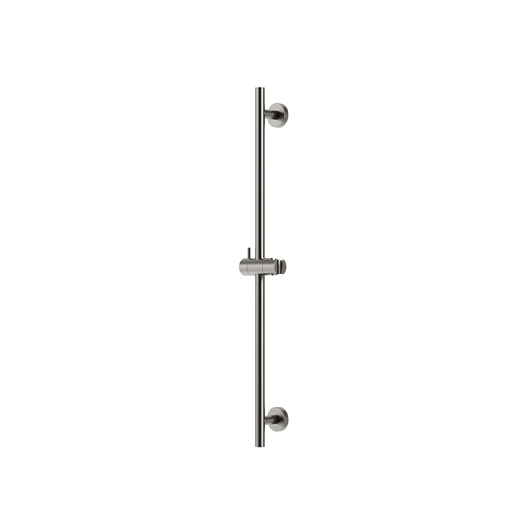 Aquabrass Xpress ABSCXPR86BNVD Xpr86 Round Shower Rail Only with Slider - Brushed Nickel PVD