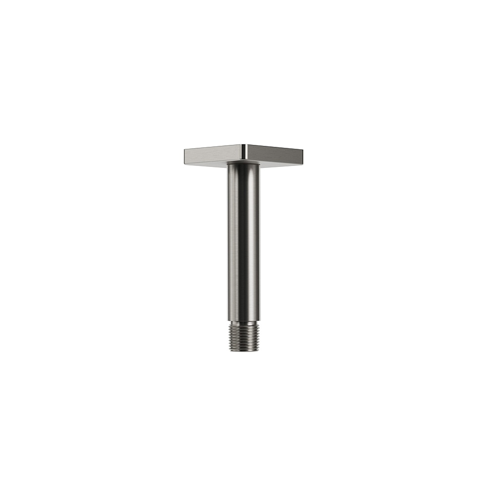 Aquabrass Xpress ABSCXPS64BNVD Xps64 4'' Ceiling Shower Arm with Square Flange - Brushed Nickel PVD