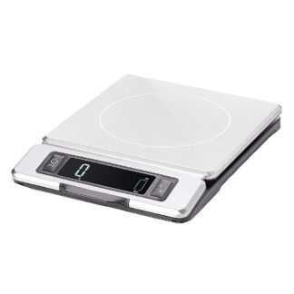 OXO Good Grips 11214800G 11lb Pull Out Display Digital Food Scale - Stainless Steel