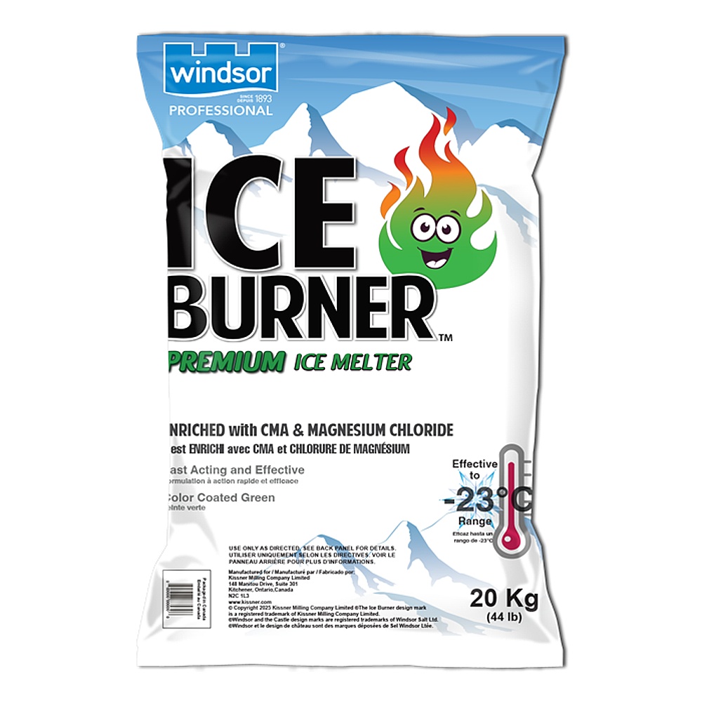 Kissner ICEMELTER 20 kg Ice Burner Responsible Ice Melter, 56 Pack