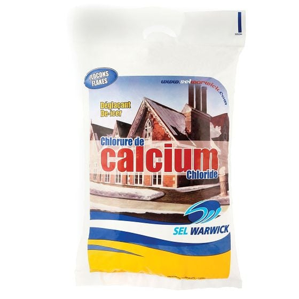 Sel Warwick XTRA85 35 kg Calcium Chloride Flakes, 35 Pack