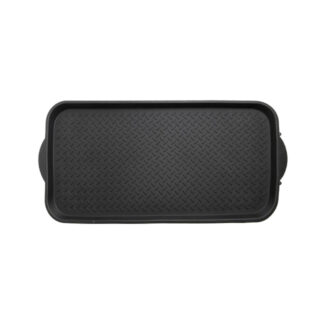 iH Casa Decor BF-3005 39" x 19" Oversized Boot Tray - Black