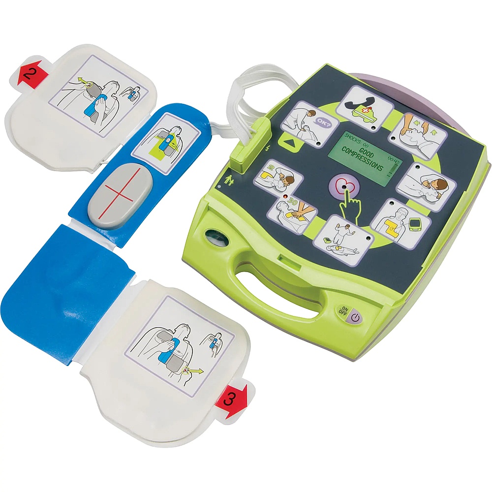 Zoll SAQ531 AED Plus® Defibrillator , Semi-Automatic, English, Class 4