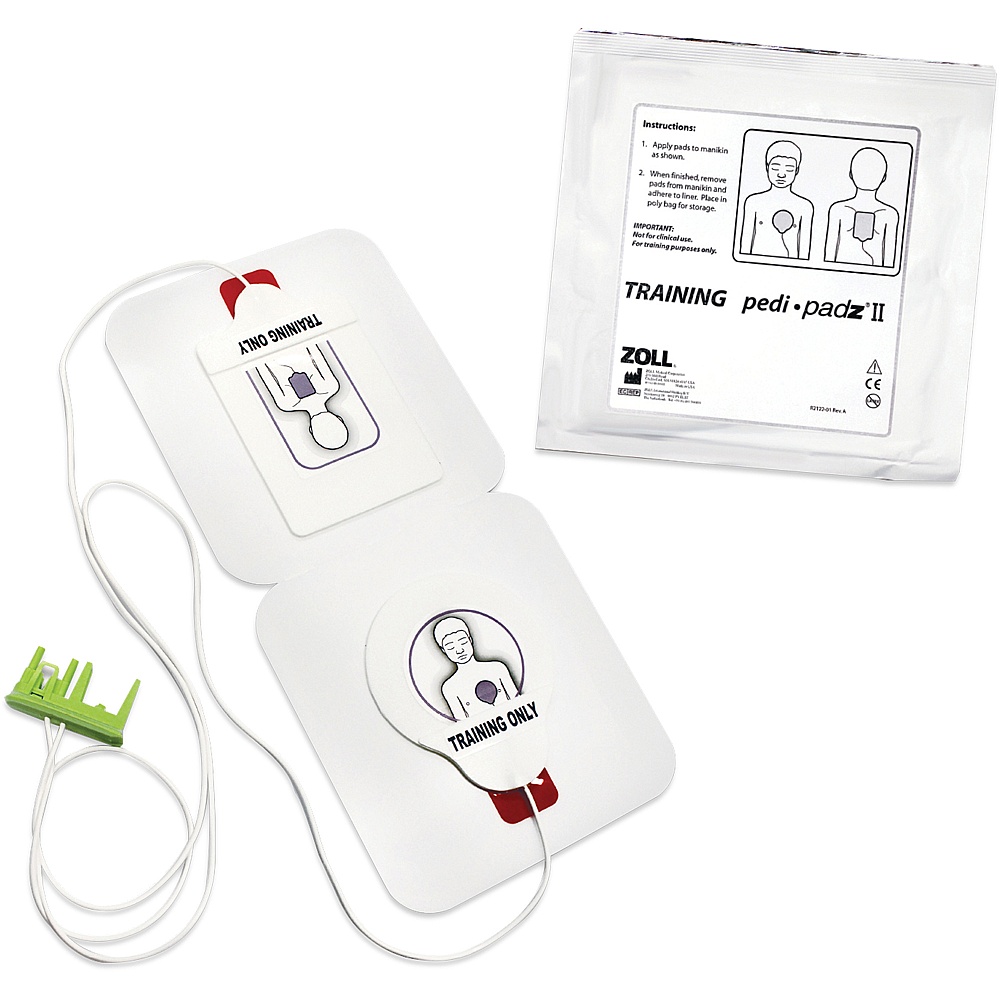 Zoll SGU179 Pedi-Padz® II Training Electrodes, Zoll AED Plus® For, Non-Medical