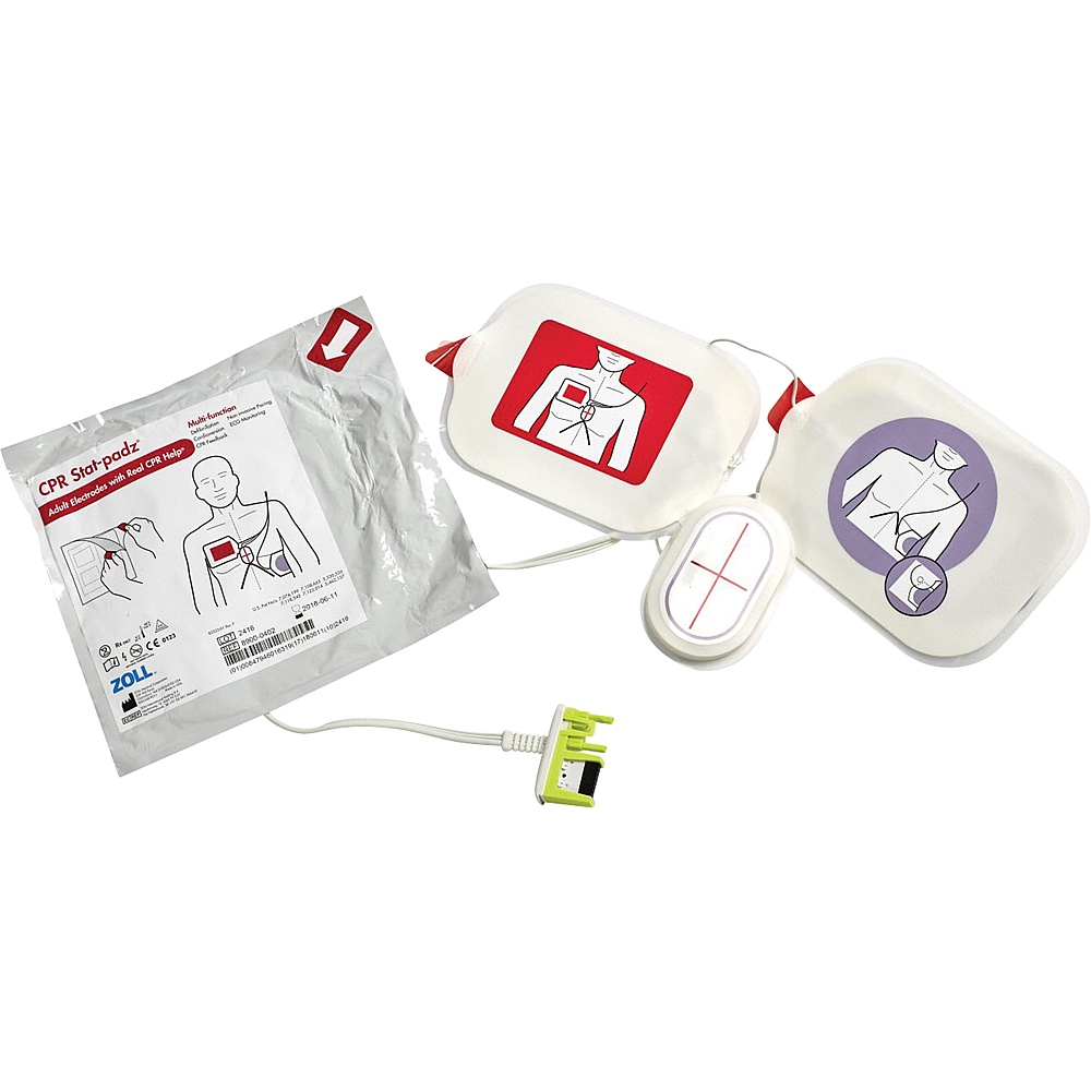 Zoll SGQ726 CPR Stat-Padz® HVP Multi-Function Electrodes, Zoll AED Plus® For, Class 2