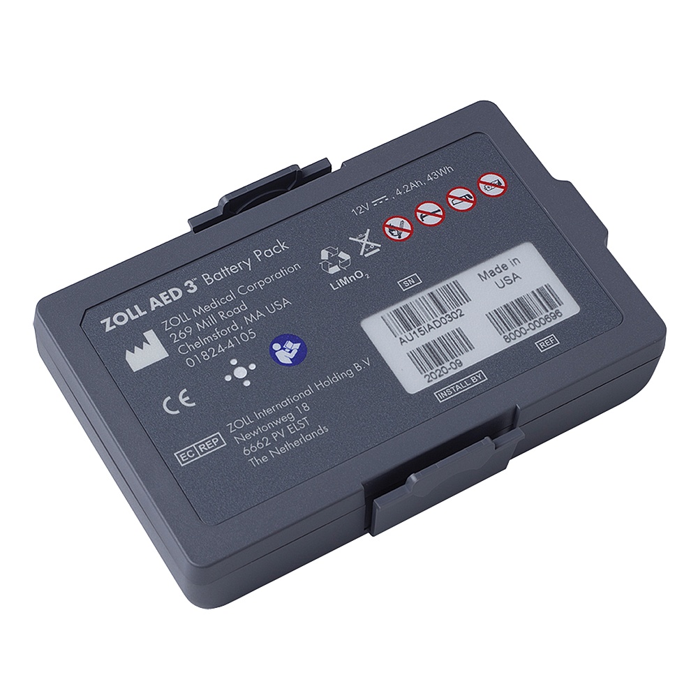 Zoll SGC082 AED Replacement Battery Pack, Zoll AED 3™ For, Class 4