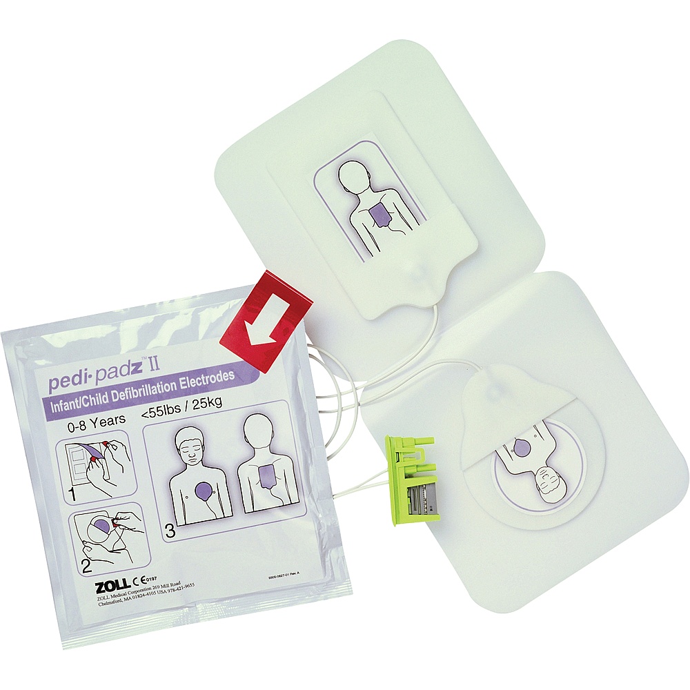 Zoll SAS088 Pedi-Padz® II Electrodes, Zoll AED Plus® For, Class 4