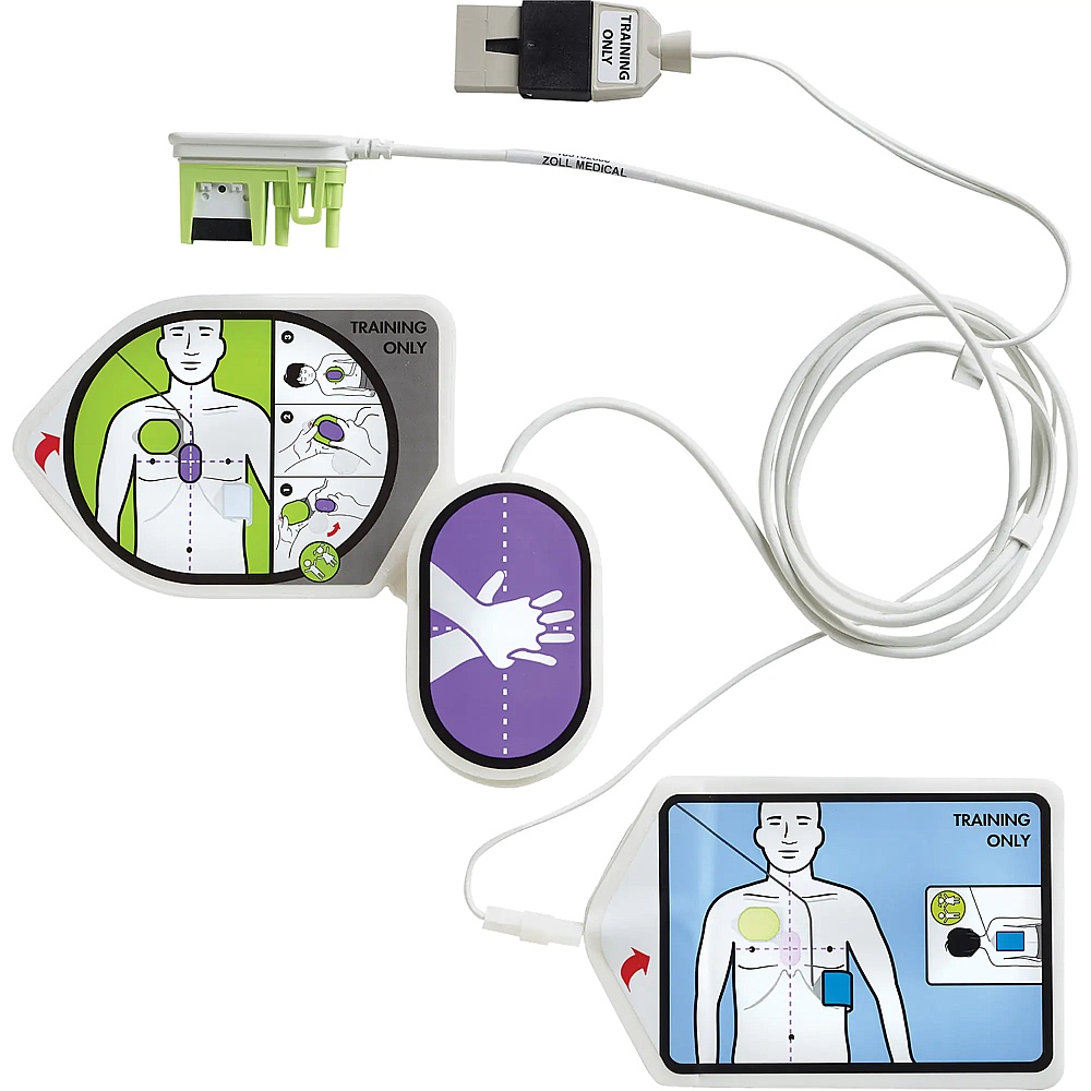 Zoll SGZ856 CPR Uni-Padz Training & Demonstration Kit, Zoll AED 3™ For, Non-Medical
