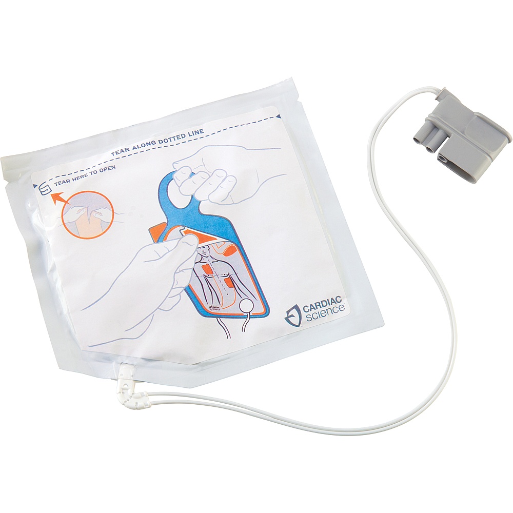 Cardiac Science SDN538 AED Adult Electrode Pads, Powerheart G5® For, Class 2