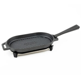Ooni UU-P2A800 Cast Iron Grizzler Pan - Black