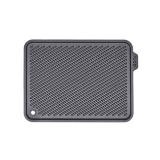 Ooni UU-P26F00 13" x 9" Medium Silicone Trivet - Black