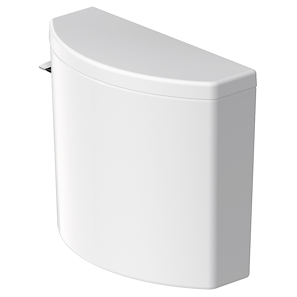 Duravit 09502000U3 PRO Series Toilet Tank, Left Hand Lever - White