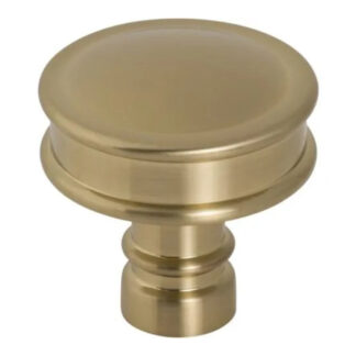 Top Knobs TK3140HB 1-1/4" Cranford Knob - Honey Bronze