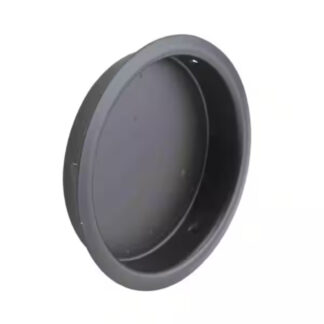 Deltana FP221RU19 2-1/8" Round Flush Pull - Flat Black