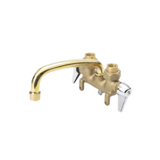 B & K 125-001 Rough Laundry Faucet with Saddle Legs - Brass