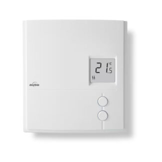 Aube Technologies 36040 TH109PLUS 3000W Electric Line Volt Thermostat - White