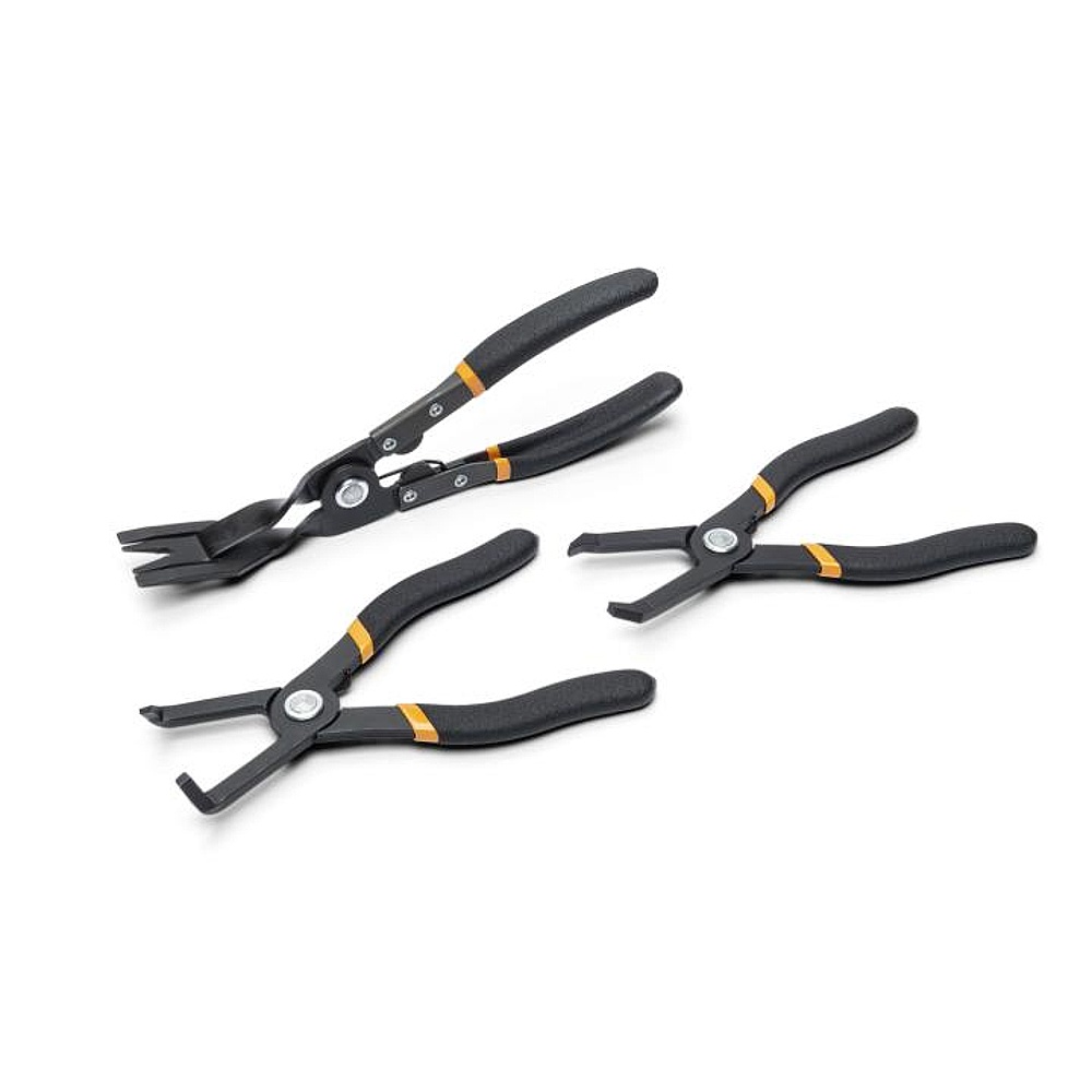 GEARWRENCH 41850 3 Piece Body Clip Pliers Set