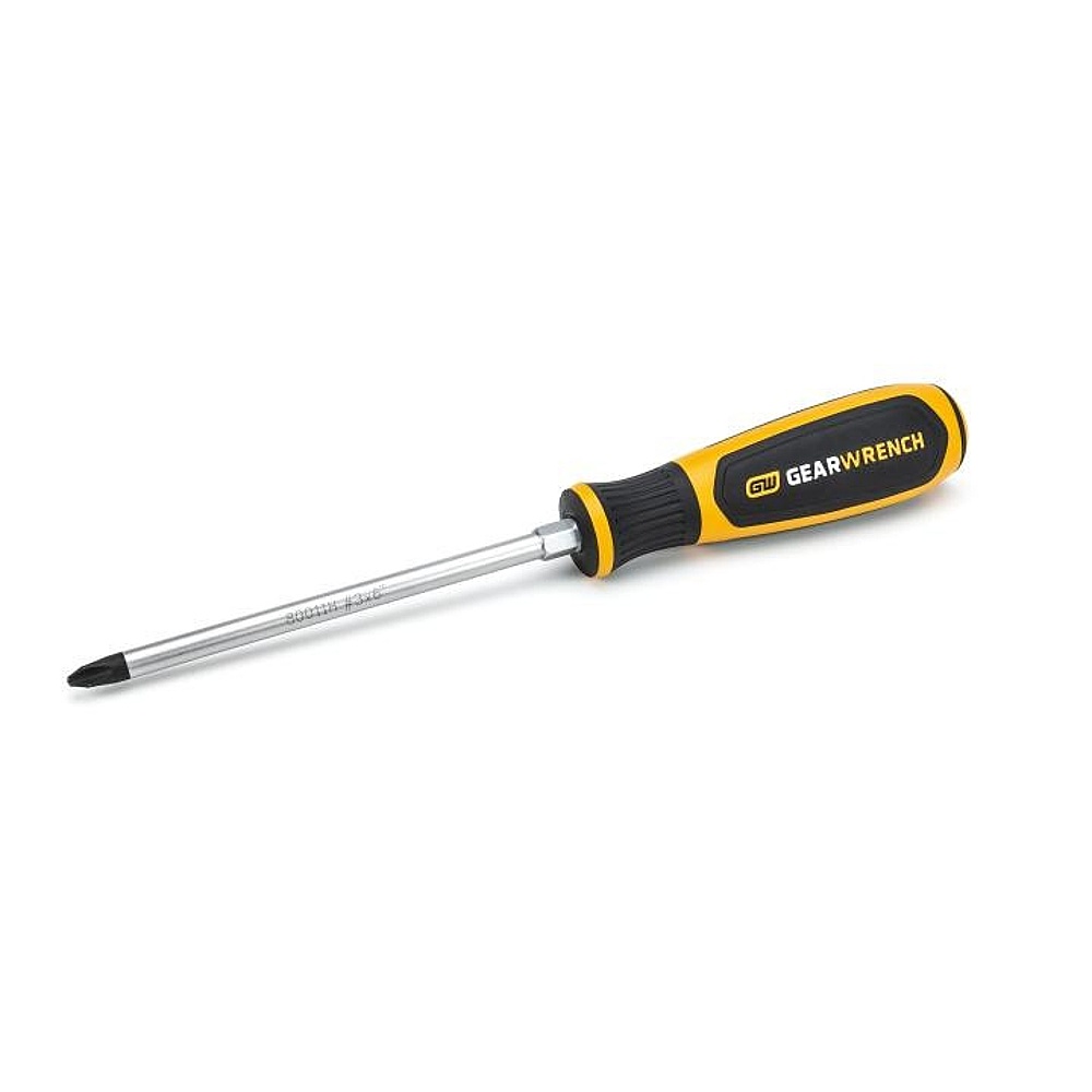 GEARWRENCH 80011H Dual Material Phillips® Screwdriver #3 x 6"