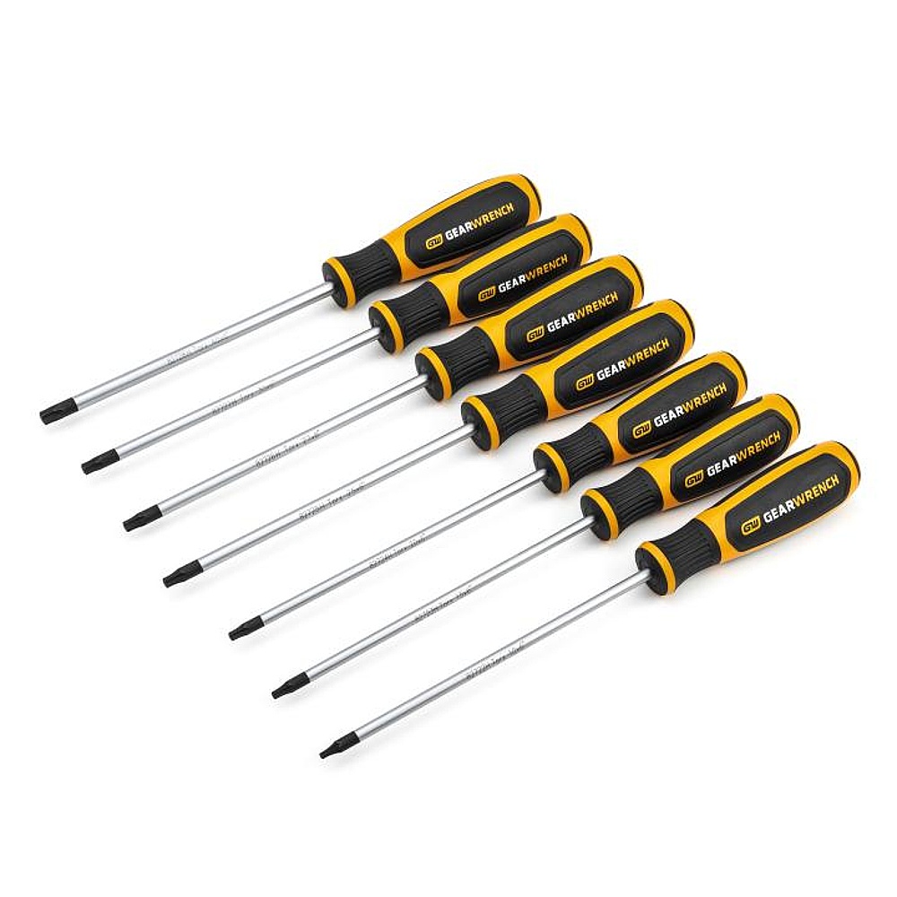 GEARWRENCH 80071H 7 Piece Torx® Dual Material Screwdriver Set