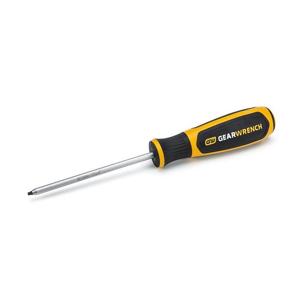 GEARWRENCH 80089H Dual Material Square Screwdriver #0 x 4"