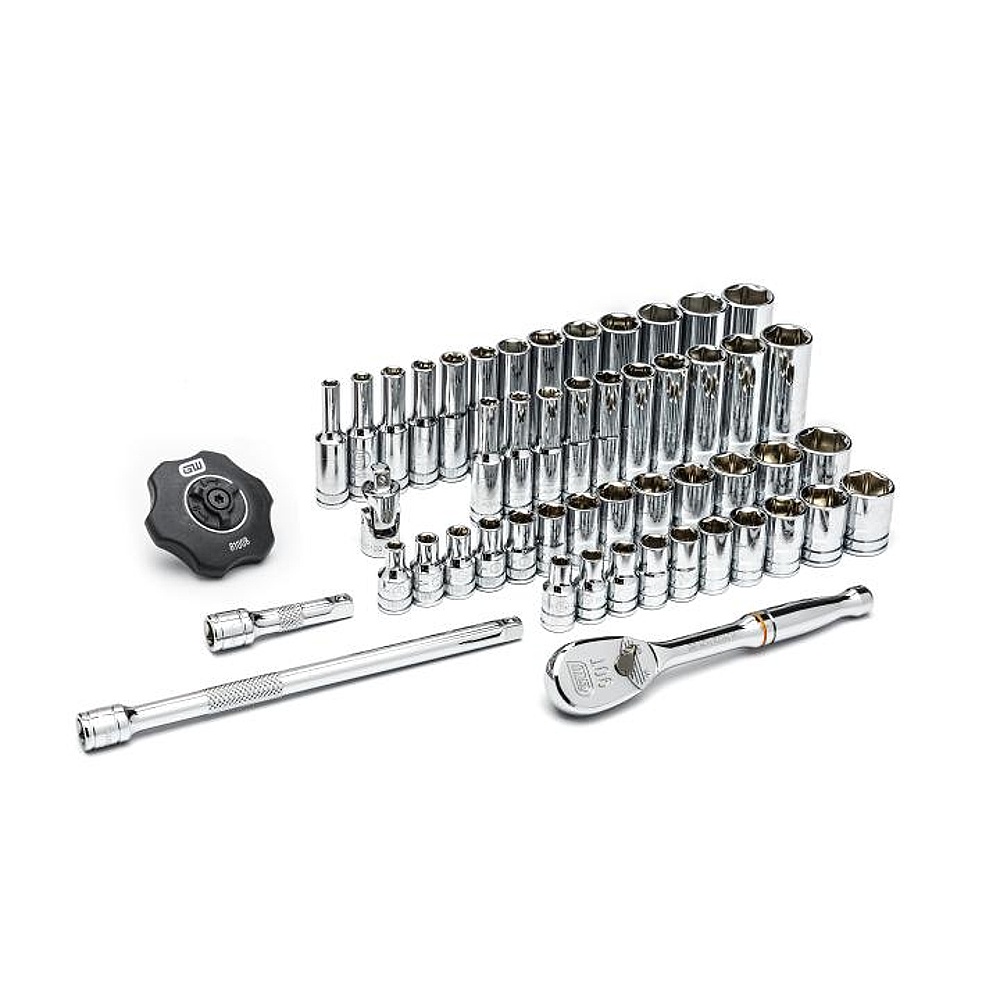 GEARWRENCH 80300 51 Piece 1/4" Drive 6 Point Socket Set