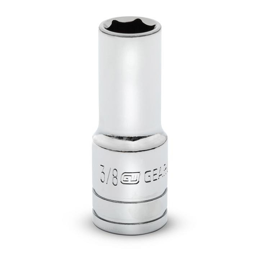 GEARWRENCH 80365S-06 3/8" Drive 6 Point Mid Length SAE Socket 3/8"