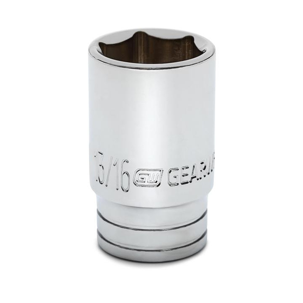 GEARWRENCH 80372S-06 3/8" Drive 6 Point Mid Length SAE Socket 13/16"