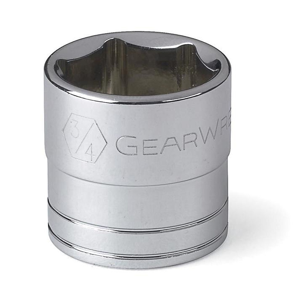 GEARWRENCH 80374 3/8" Drive 6 Point Standard Metric Socket 6mm