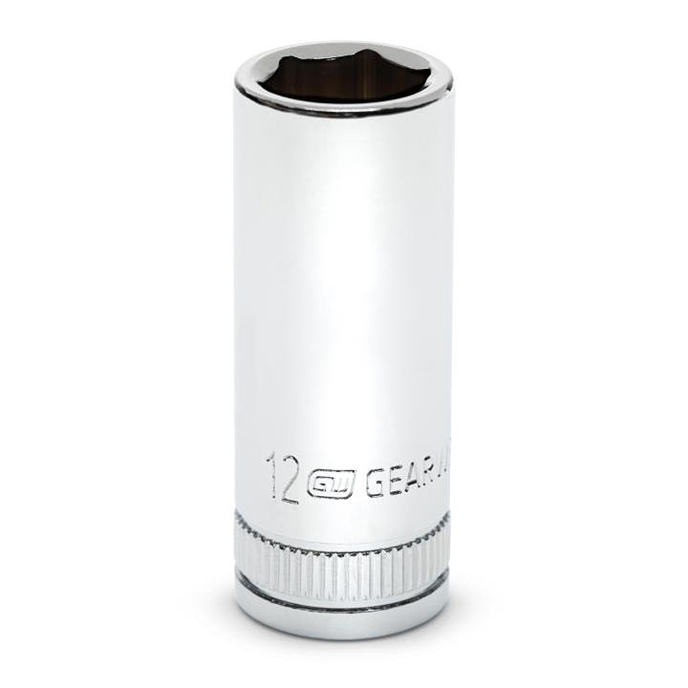 GEARWRENCH 80394S-06 3/8" Drive 6 Point Mid Length Metric Socket 12mm