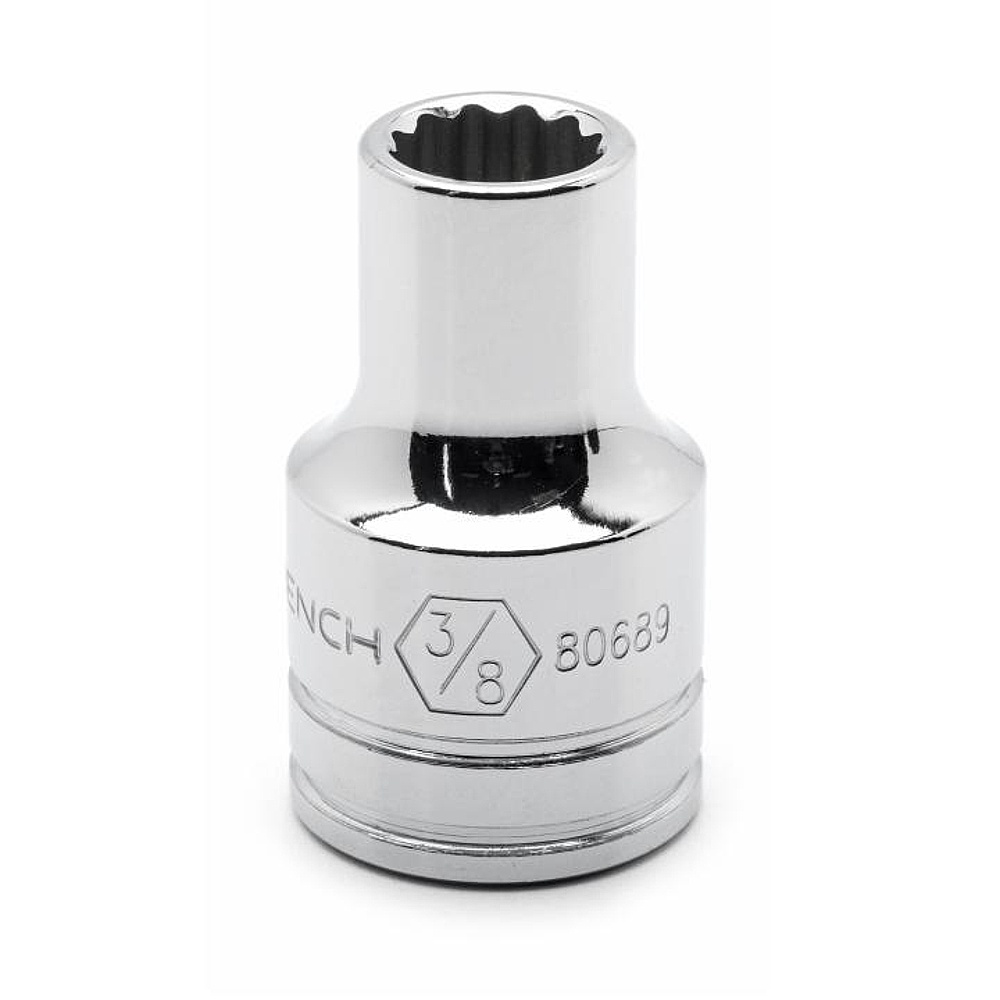 GEARWRENCH 80689 1/2" Drive 12 Point Standard SAE Socket 3/8"