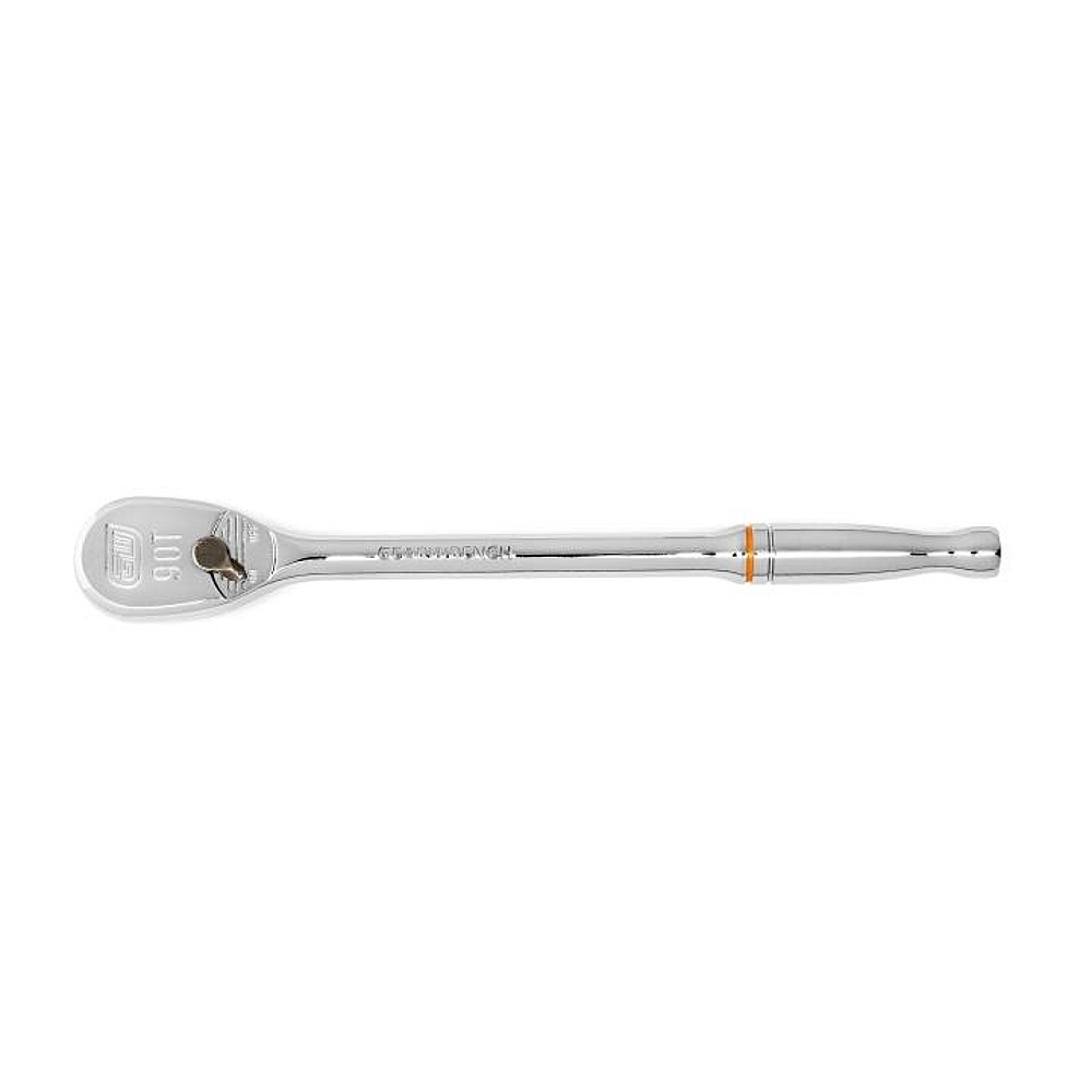 GEARWRENCH 81028T 1/4" Drive 90-Tooth Long Handle Teardrop Ratchet 6"