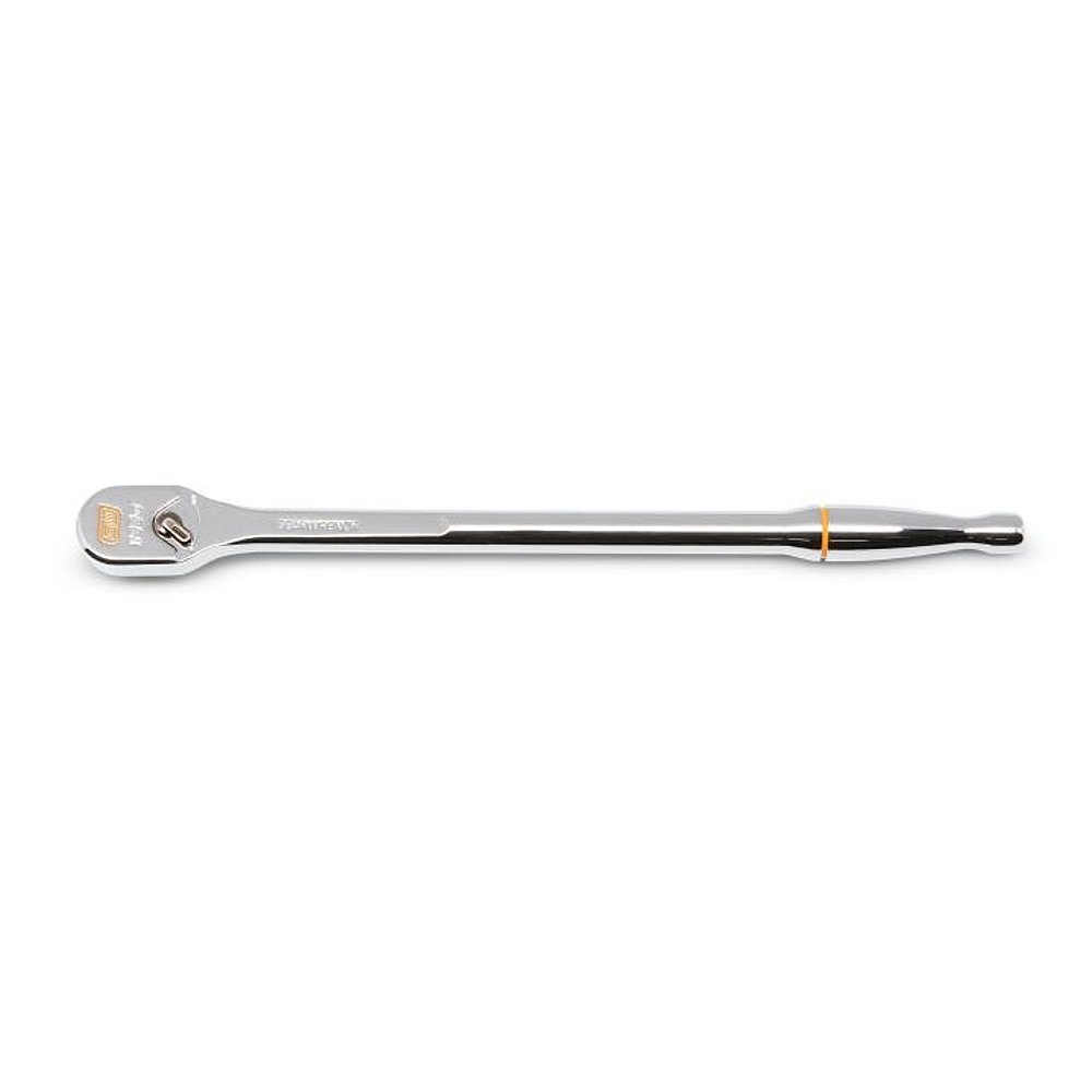 GEARWRENCH 81034XP 1/4" Drive 120XP™ Full Polish Chrome Extra Long Handle Teardrop Ratchet 9"