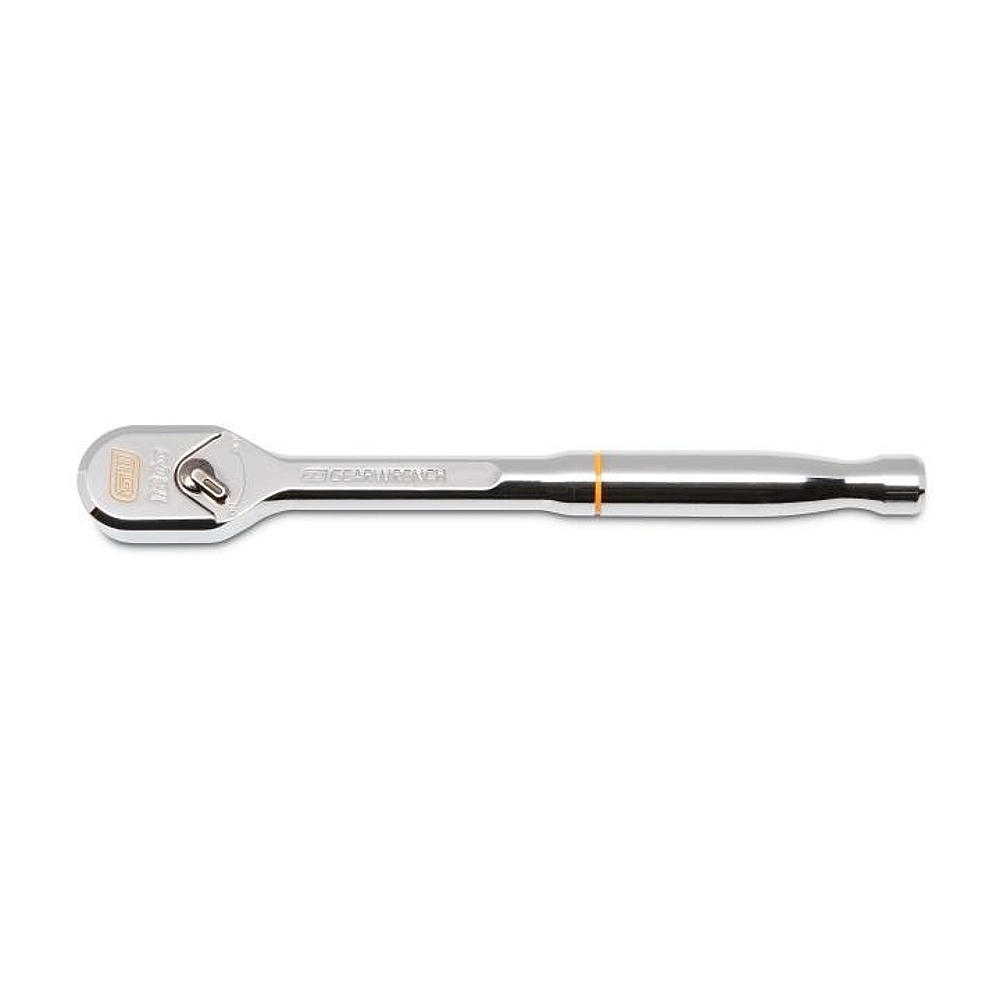 GEARWRENCH 81211XP 3/8" Drive 120XP™ Full Polish Chrome Teardrop Ratchet 8-1/4"