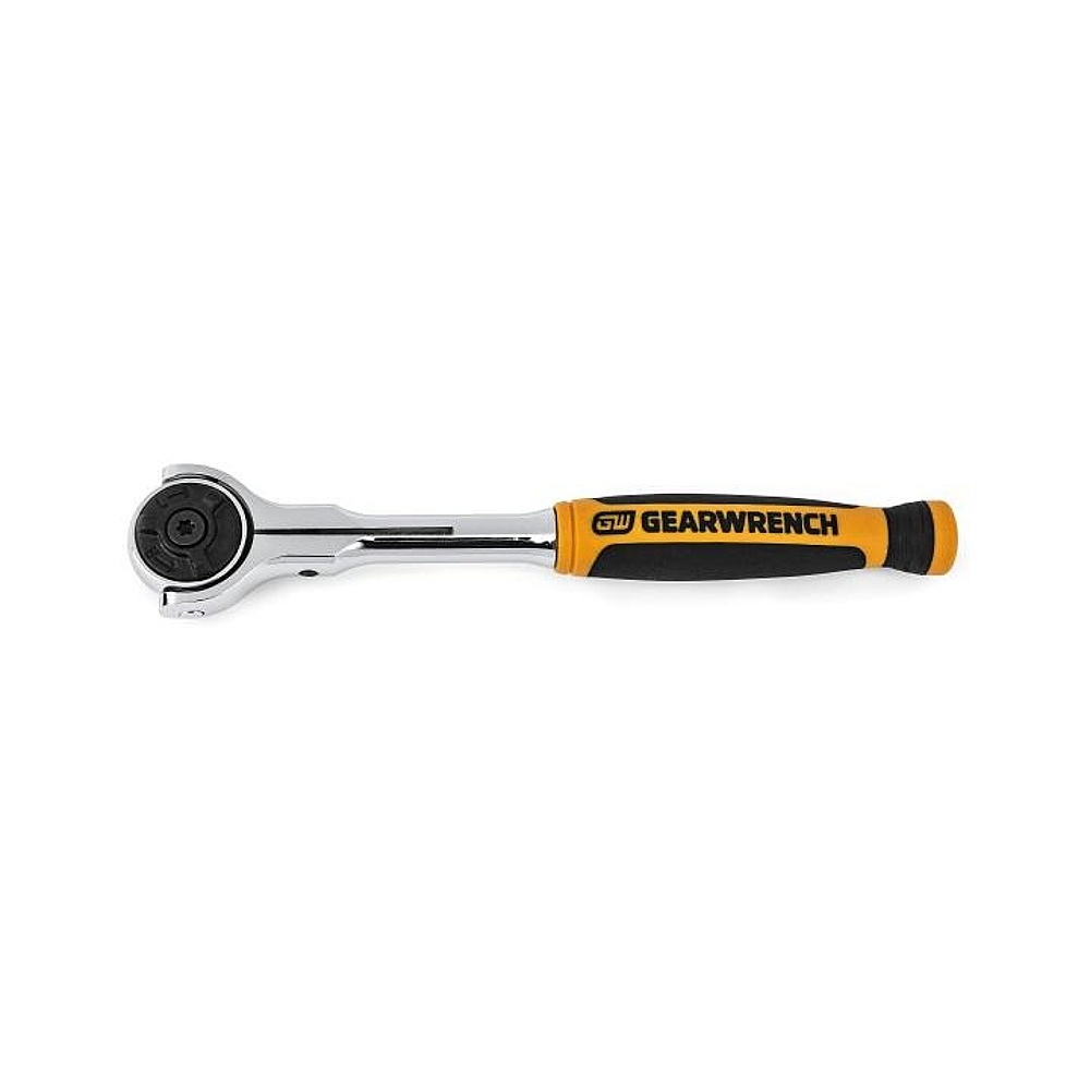 GEARWRENCH 81224 1/4" Drive 72-Tooth Dual Material Roto Ratchet 6-3/4"