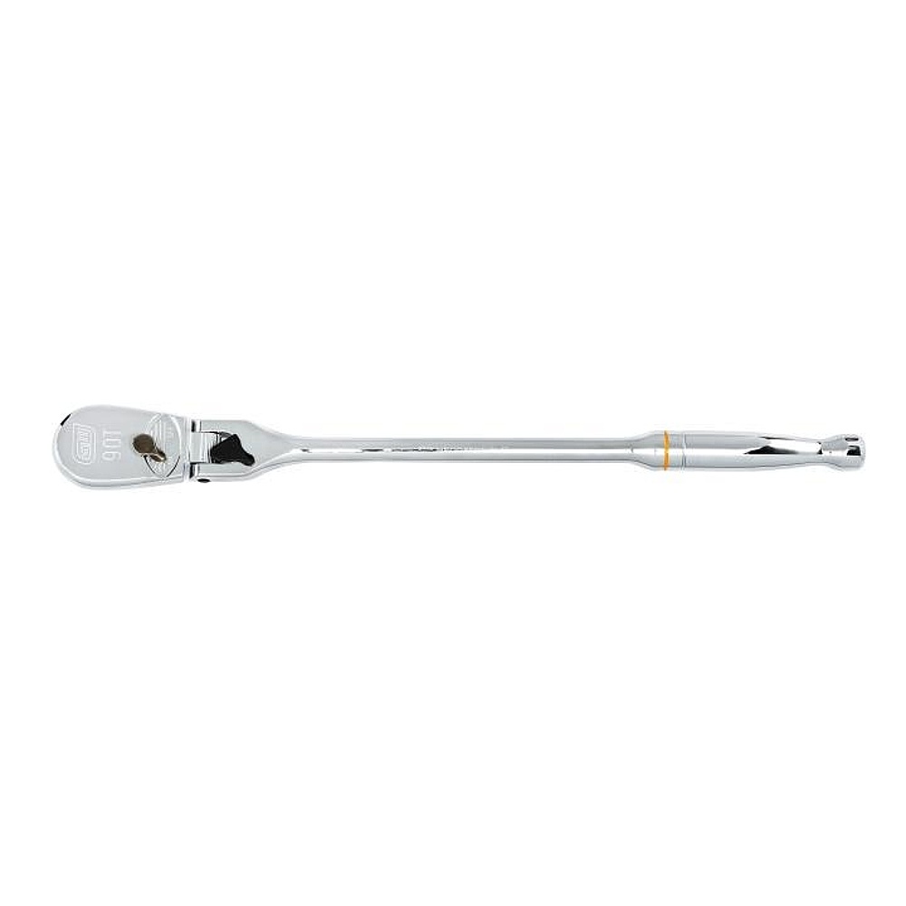 GEARWRENCH 81362T 1/2" Drive 90-Tooth Locking Flex Head Teardrop Ratchet 17"