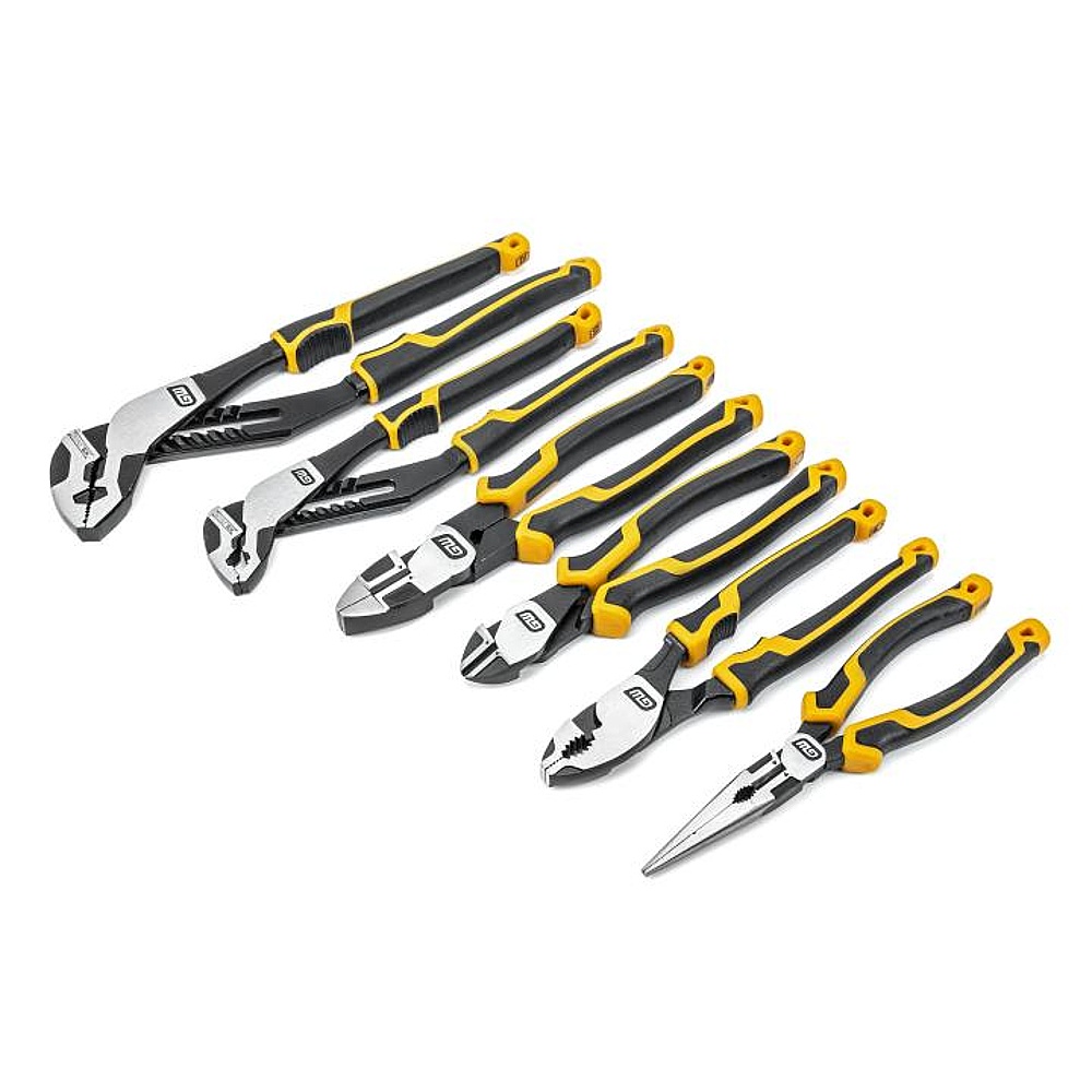 GEARWRENCH 82204C-06 6 Piece PITBULL Dual Material Mixed Plier Set