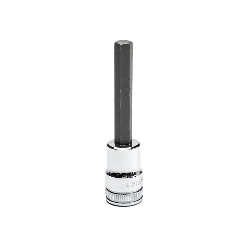 GEARWRENCH 82542 3/8" Drive Mid Length Hex Bit Metric Socket 7mm