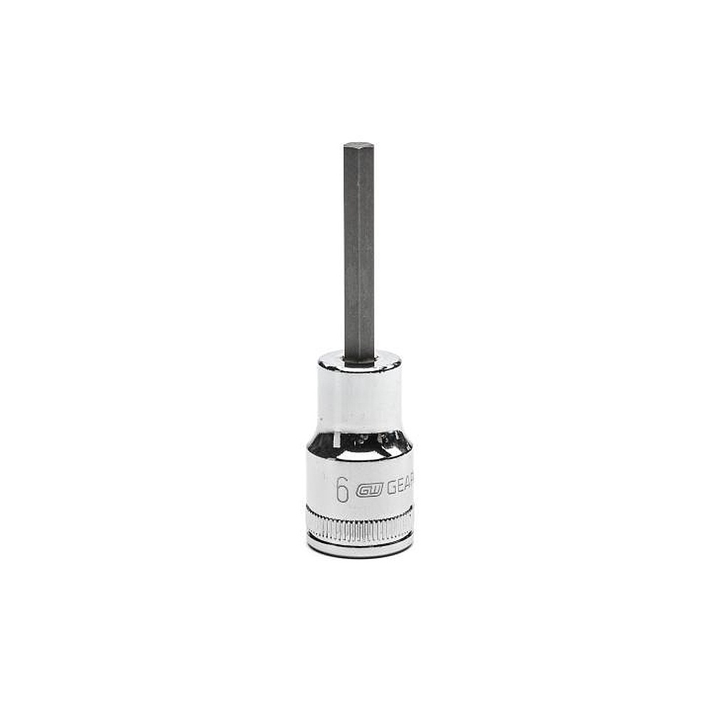 GEARWRENCH 82571 1/2" Drive Mid Length Hex Bit Metric Socket 6mm