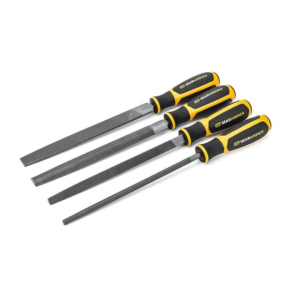 GEARWRENCH 82820H 4 Piece 8" Bastard File Set