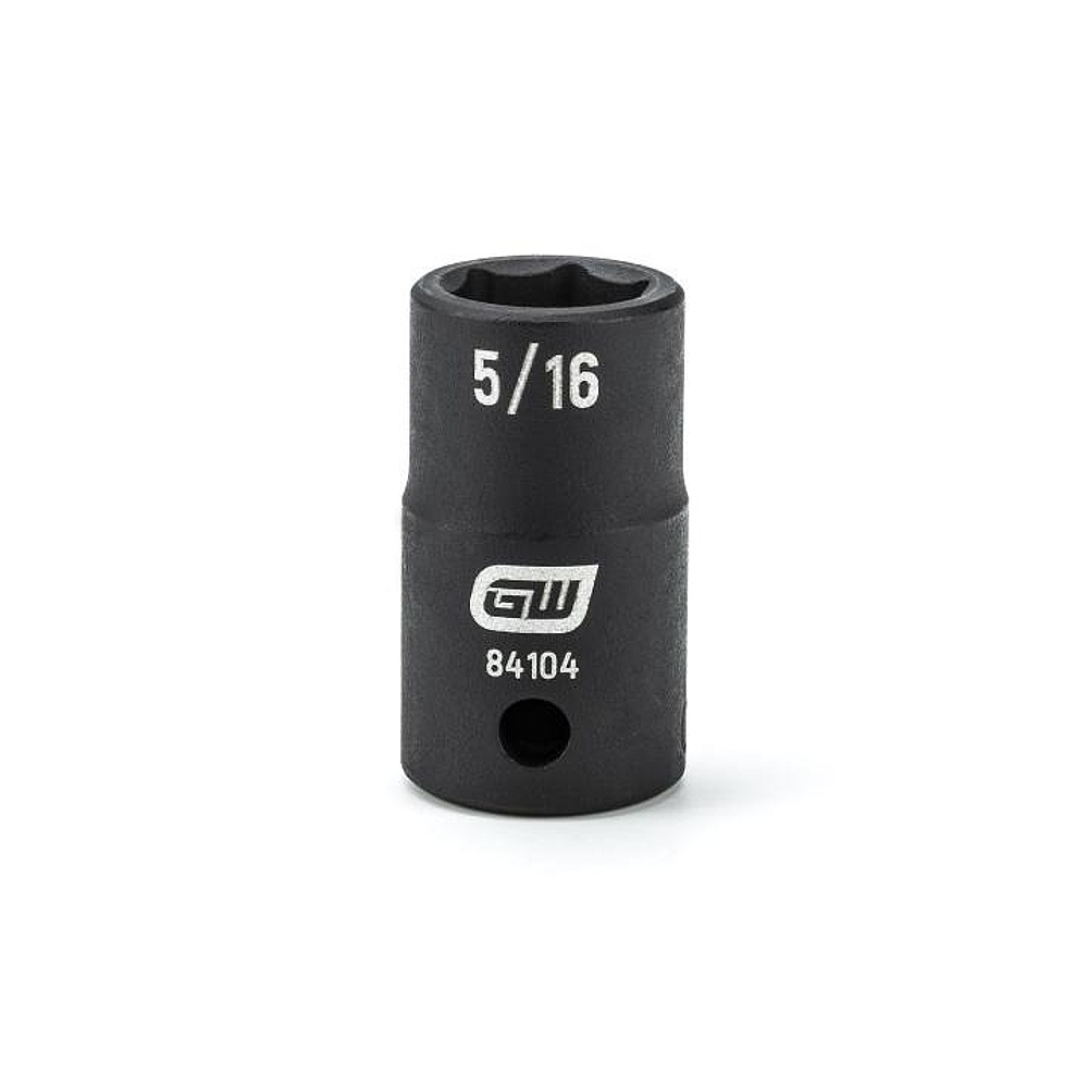 GEARWRENCH 84104 1/4" Drive 6 Point Standard Impact SAE Socket 5/16"