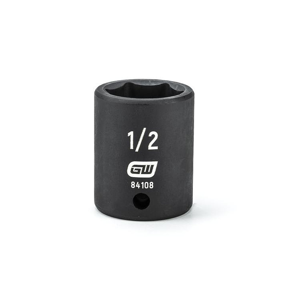 GEARWRENCH 84108 1/4" Drive 6 Point Standard Impact SAE Socket 1/2"