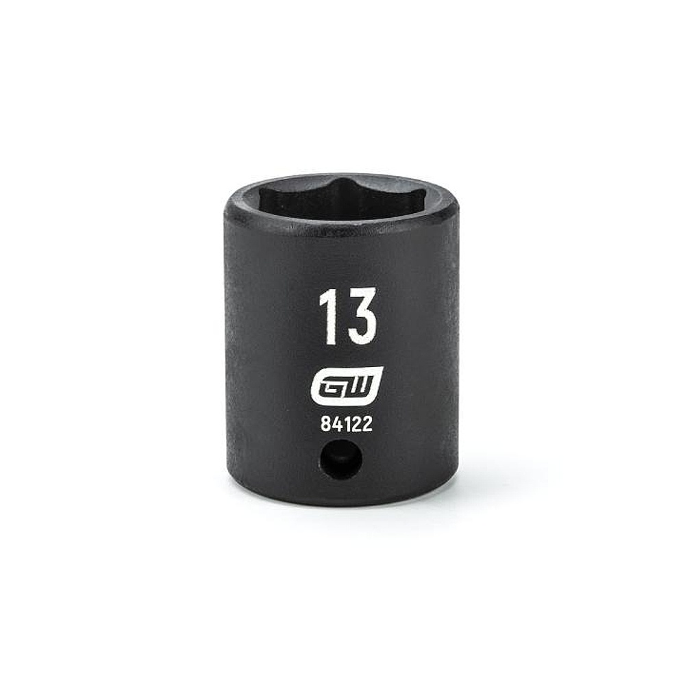 GEARWRENCH 84122 1/4" Drive 6 Point Standard Impact Metric Socket 13mm