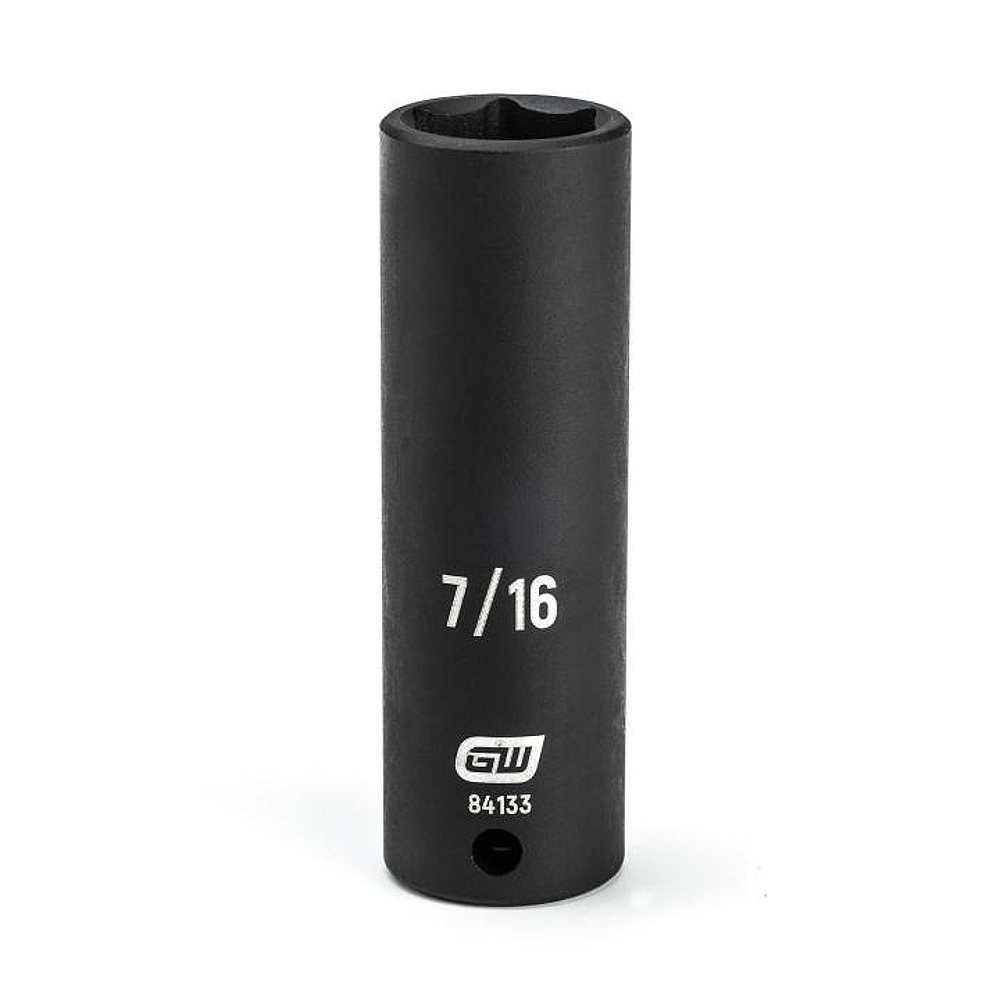 GEARWRENCH 84133 1/4" Drive 6 Point Deep Impact SAE Socket 7/16"