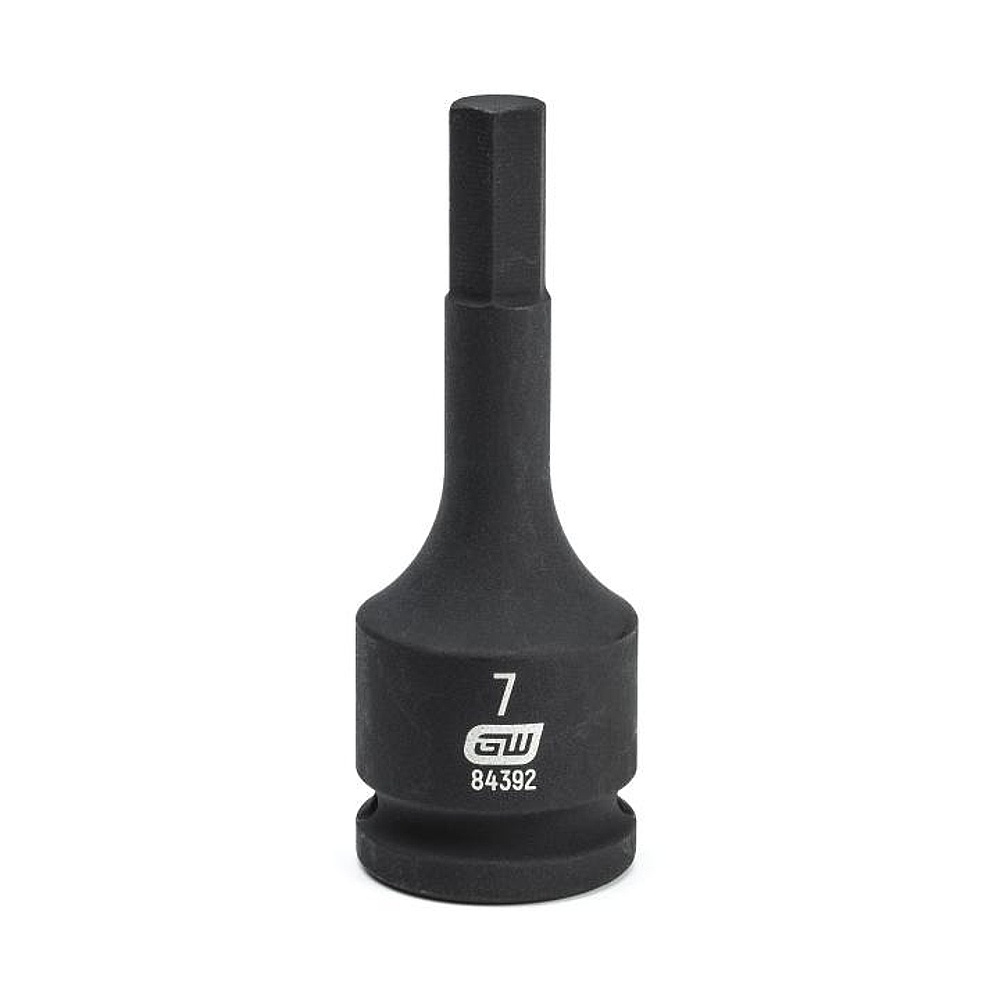 GEARWRENCH 84392 3/8" Drive Hex Bit Impact Metric Socket 7mm