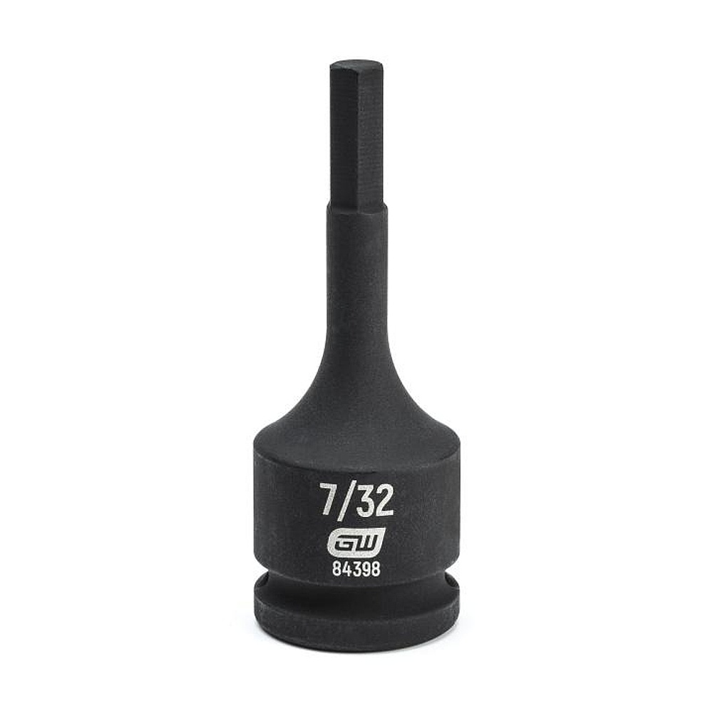 GEARWRENCH 84398 3/8" Drive Hex Bit Impact SAE Socket 7/32"