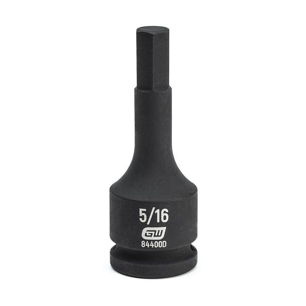GEARWRENCH 84400D 3/8" Drive Hex Bit Impact SAE Socket 5/16"