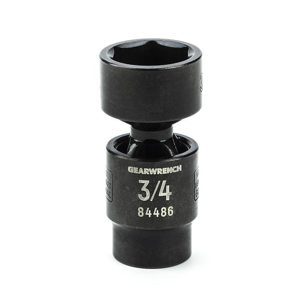 GEARWRENCH 84486 3/8" Drive 6 Point Standard X-Core™ Impact Universal SAE Socket 3/4"