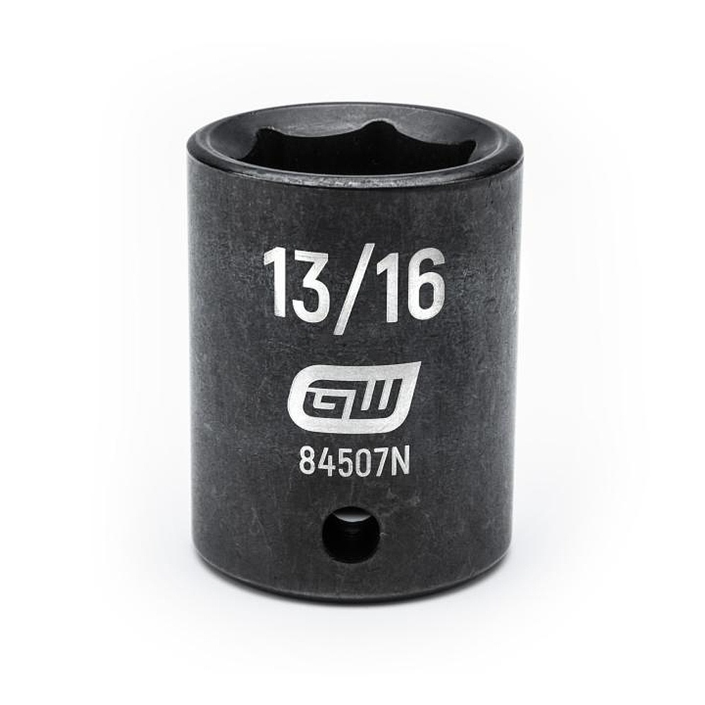 GEARWRENCH 84507N 1/2" Drive 6 Point Standard Impact SAE Socket 13/16"